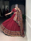 Jobaniyu By Lnb1243 Tasar Silk Lehenga With Blouse Dupatta Wholesale Suppliers In Mumbai
